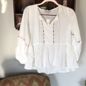 Loft boho style blouse
